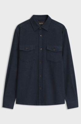 Relaxed-fit shirt, Dark Blue