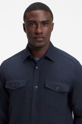 Relaxed-fit shirt, Dark Blue
