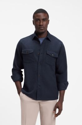 Relaxed-fit shirt, Dark Blue