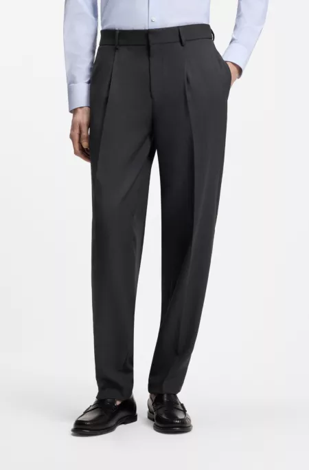 Pantalon Relaxed en tissu stretch confortable