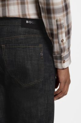 Ogden regular-fit jeans, Black