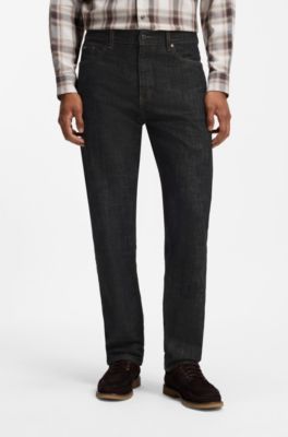 Ogden regular-fit jeans, Black