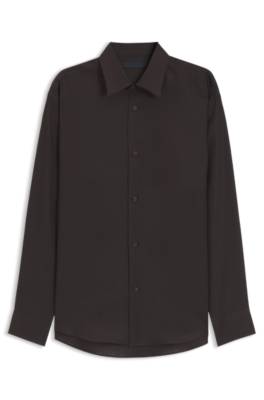 Boss BY BECKHAM relaxed-fit linen shirt linneskjortor herr – bild 4