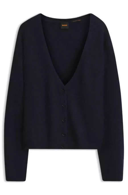 Cardigan Relaxed confectionné en mélange d'alpaga
