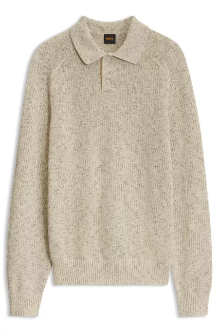 Jersey con cuello de polo