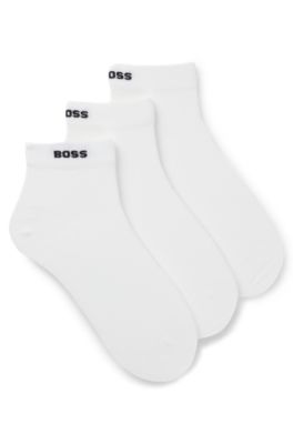 3-pack socks, White