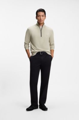 Cotton-cashmere sweater , Light Beige