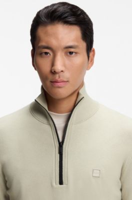 Cotton-cashmere sweater , Light Beige