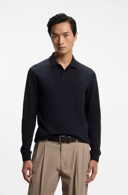 Polo de algodón interlock
