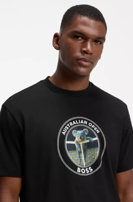 BOSS x AO cotton T-shirt