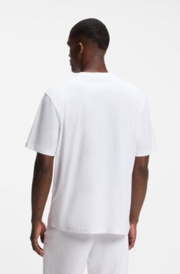 BOSS x AO cotton T-shirt, White
