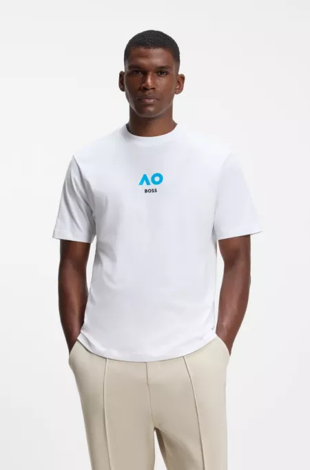 BOSS x AO cotton T-shirt