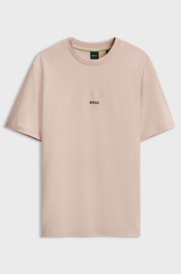 BOSS x AO cotton T-shirt, Light Orange