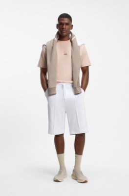BOSS x AO cotton T-shirt, Light Orange