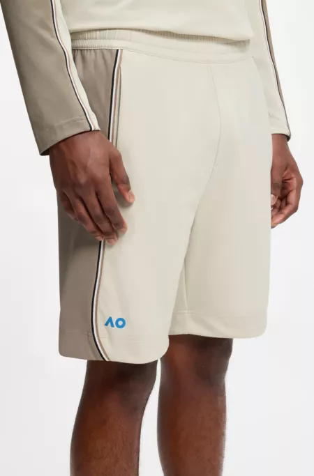 BOSS x AO replica teamwear shorts