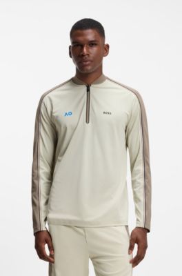 BOSS x AO replica teamwear polo shirt, Light Beige