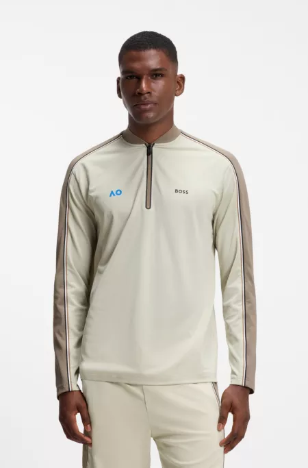 BOSS x AO replica teamwear polo shirt