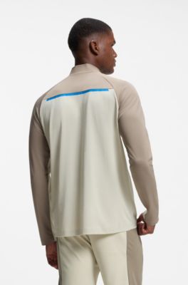 BOSS x AO replica teamwear polo shirt, Light Beige