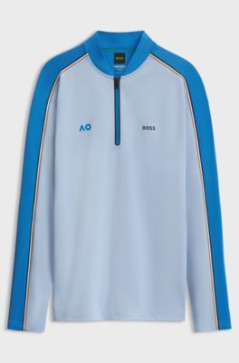 BOSS x AO replica teamwear polo shirt, Light Blue