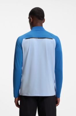 BOSS x AO replica teamwear polo shirt, Light Blue
