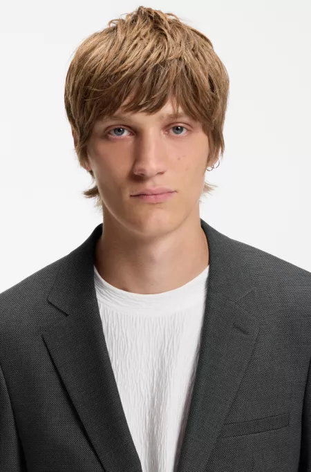 Extra-slim-fit suit in a stretch-wool blend