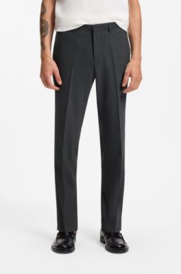 Extra-slim-fit suit in a stretch-wool blend, Grey