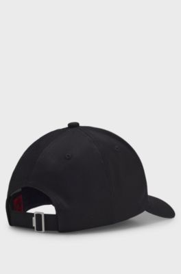 Cappellino in cotone, Nero