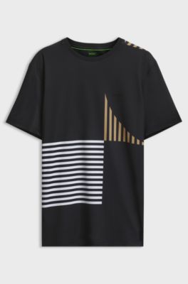 Regular-fit T-shirt, Black
