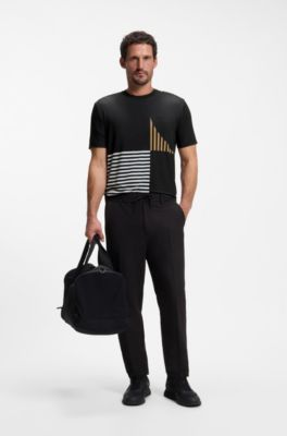 Regular-fit T-shirt, Black