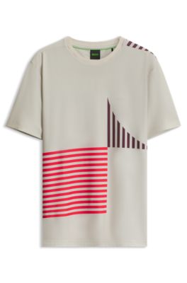 Regular-fit T-shirt, Light Beige