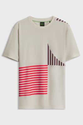 Regular-fit T-shirt, Light Beige