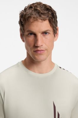 Regular-fit T-shirt, Light Beige