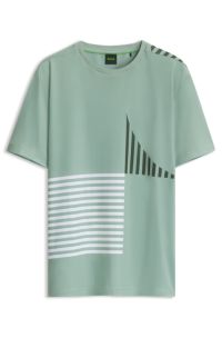 Regular-fit T-shirt, Light Green
