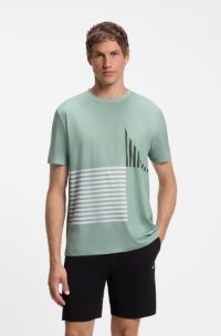Regular-fit T-shirt, Light Green