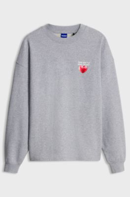 Cotton sweatshirt, Light Grey