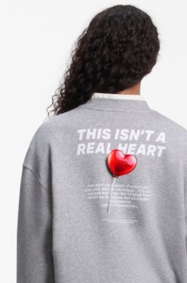 Cotton sweatshirt, Light Grey