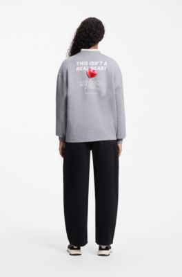 Cotton sweatshirt, Light Grey