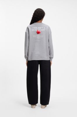 Cotton sweatshirt, Light Grey