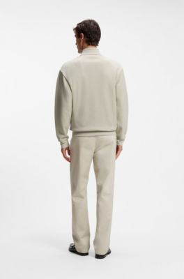 Rollneck sweatshirt, Light Beige