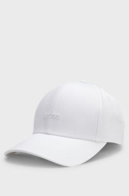 Gorra con logo bordado, Blanco
