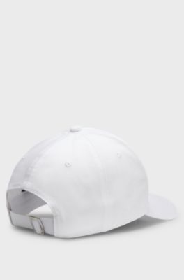 Gorra con logo bordado, Blanco