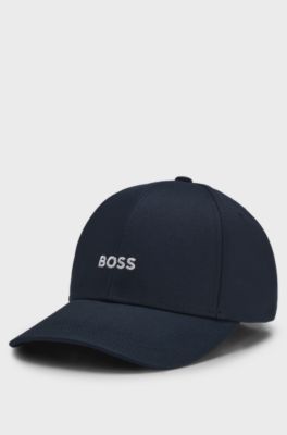 Embroidered-logo cap, Dark Blue