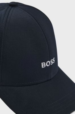 Embroidered-logo cap, Dark Blue