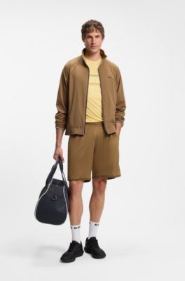 Active water-repellent jacket, Brown