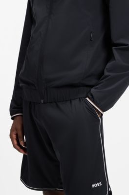 Active water-repellent jacket, Dark Blue