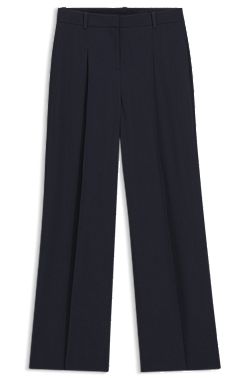 Regular-fit trousers with an extra-long leg