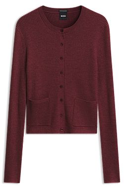 Merino wool cardigan