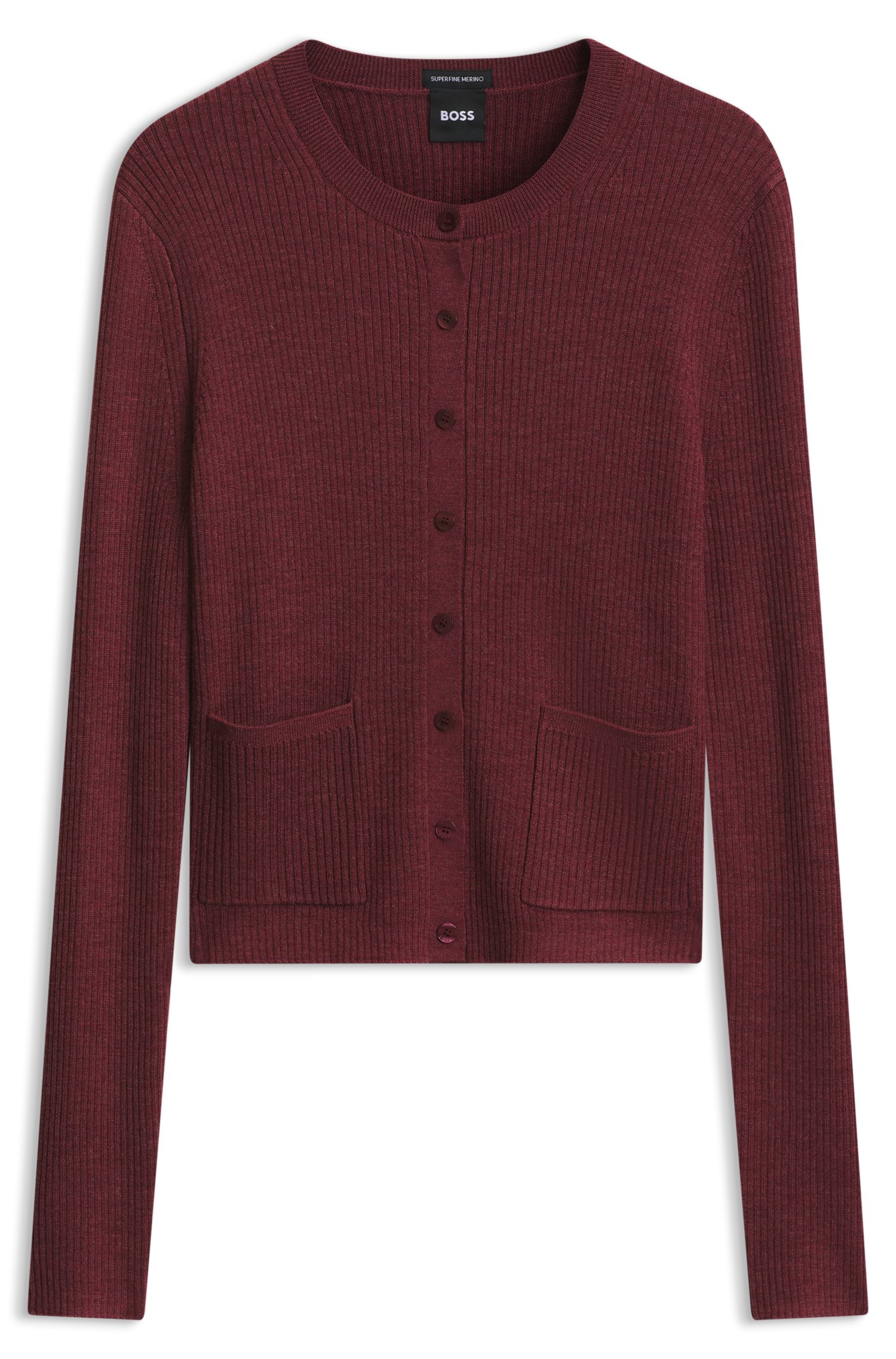 Merino wool cardigan