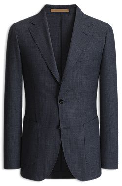 Slim-fit virgin-wool blazer