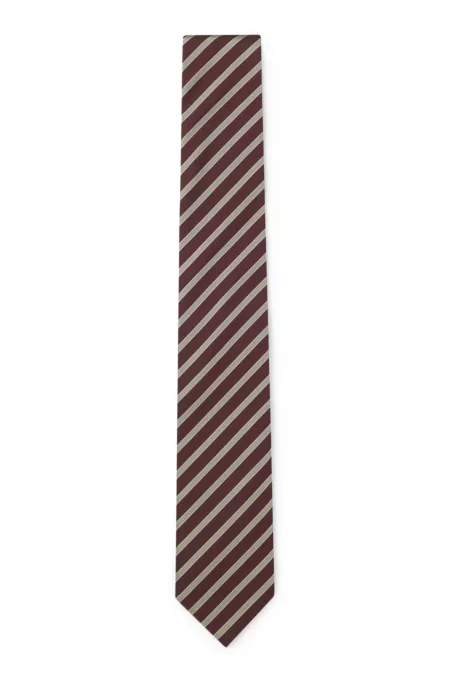 Krawatte mit diagonalen Streifen